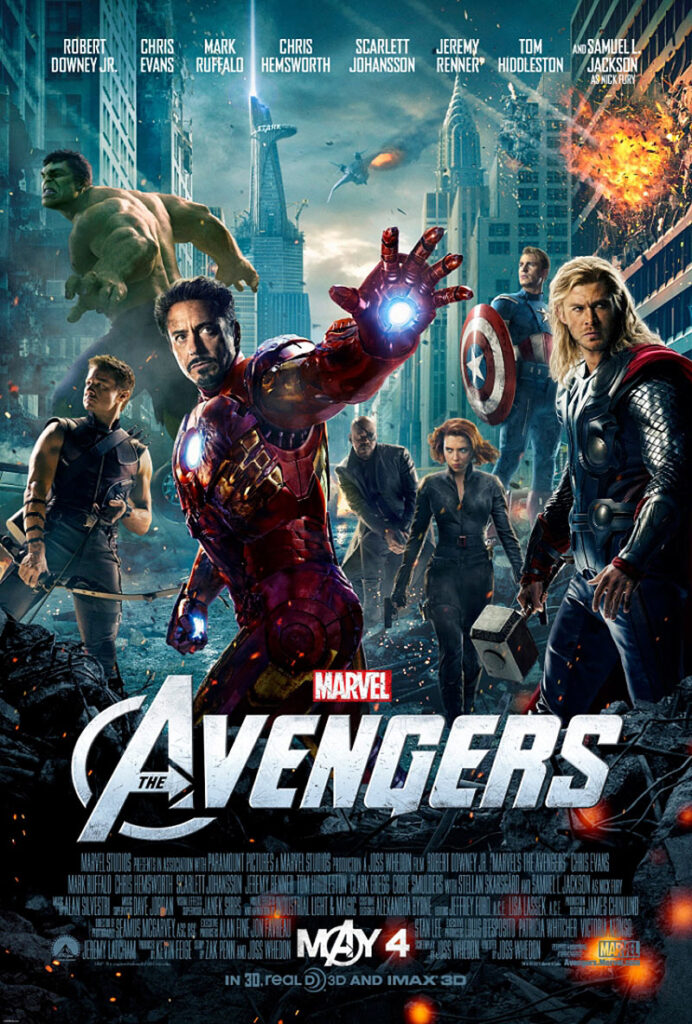 The Avengers (2012) - $1.519 billion

Before the grand finale of Endgame, there was "The Avengers," directed by Joss Whedon. This film marked a groundbreaking moment in cinema as it brought together Iron Man, Captain America, Thor, Hulk, Black Widow, and Hawkeye for the first time. The superhero ensemble not only offered thrilling action but also set the stage for the massive success of the Marvel Cinematic Universe. "The Avengers" laid the foundation for interconnected storytelling in the superhero genre, establishing a blueprint for future ensemble films.