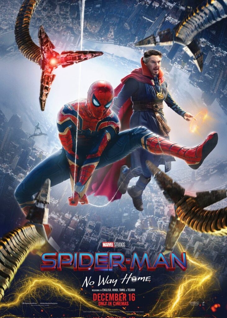 Spider-Man: No Way Home (2021) - $1.921 billion

"Spider-Man: No Way Home" swung into theaters with a groundbreaking multiverse narrative that united three generations of Spider-Men—Tom Holland, Tobey Maguire, and Andrew Garfield. Directed by Jon Watts, the film not only thrilled audiences with its web-slinging action but also tugged at heartstrings with its emotional resonance and nostalgic callbacks to previous Spider-Man iterations. The film's success can be attributed to its innovative approach to the superhero genre, satisfying both long-time fans and new audiences.