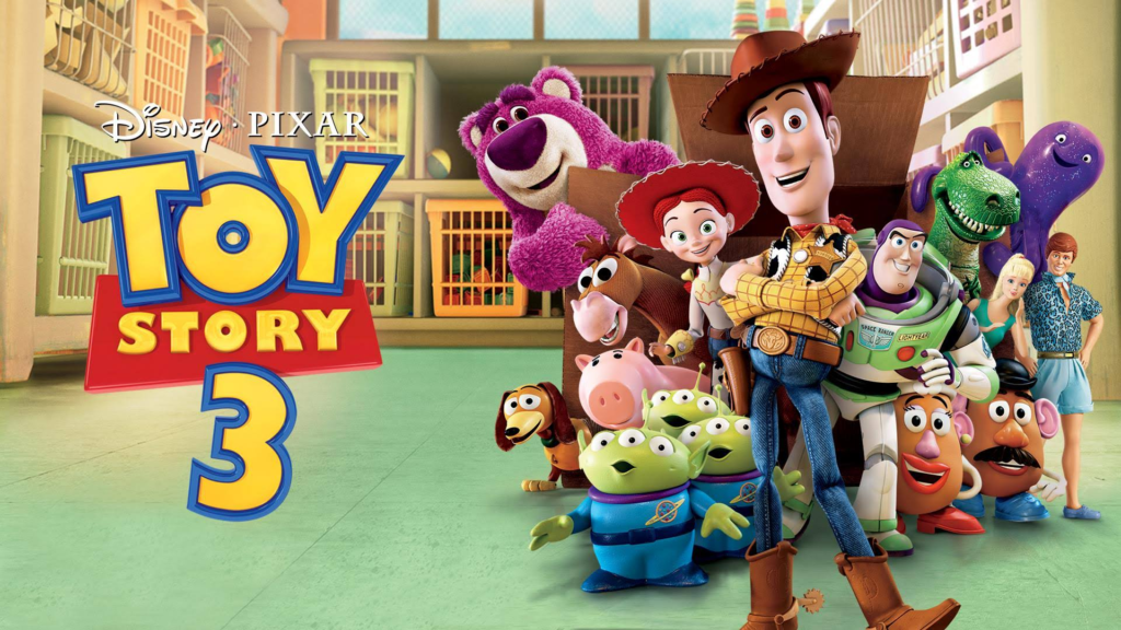 Toy Story 3 (2010): Bid farewell to childhood in Toy Story 3, Pixar's poignant send-off to beloved toys Woody, Buzz, and the gang. As the final chapter in the iconic franchise, this animated gem tugged at heartstrings and earned two Oscars, including Best Animated Feature and Best Original Song, cementing its status as a modern classic.